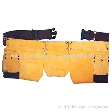9-pocket Carpenter Nail and Tool Bag, All Colors and Designs Accepted